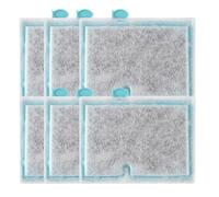 Aquarium Filter Cartridge - Small Tank Purification Pads, Compact Carbon Media | 9x7cm Cotton Absorbent Material, Deep Odour Control System, Long-Last Performance For Water Clarity And Healthy Aquatic