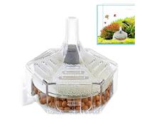 Aquarium Filter System, Fish Tank Purifier, Multi-Layer Sponge Filtration, Silent Submersible Pump, Water Cleaner for Home, Aquatic, Breeding Setup, 3.54x3.15x2.95 Inches
