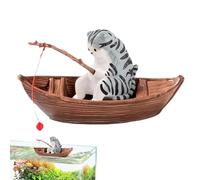Aquarium Floating Decor, Realistic Resin Fish Tank Landscaping Sculpture