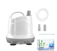 Aquarium Fountain Pump - Small Quiet Water Circulation, Pump for Fish Tank Pond and Turtle Bath with Energy Efficient Design for Indoor Outdoor Use Durable Submersible Water Flow System Garden Lake
