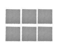 Aquarium Grid Plates 6PCS | Modular Bottom Divider for Fish Tank/Sump/Breeder Box | 30x30cm Plastic Mesh Panels for Media & Fish Isolation (30 * 30CM)