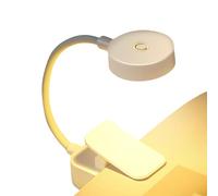 Aquarium Light With Clip - Small Fish Tank Light For Plants | Rechargeable Clamp Lamp | 3 Color Temperature LED Lights For Plant Growing, Reef Coral, Marine Refugium, And Algae, Adjustable Gooseneck F