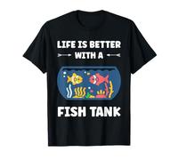 Aquarium simple fish farmer life is better with a Fish tank Maglietta