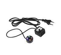 Aquarium Submersible Pump SM 016 2W con 4 luci colorate per fontane da tavolo di filtrazione interna per acquari rocciosi paesaggi Birdbaths USA Plug 110V