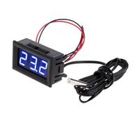 Aquarium Thermograph - LED Display Waterproof, Tank Thermograph for Water Temperature, for Car Refrigerator Aquaculture