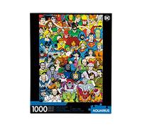 Dc Comics Jigsaw Puzzle Retro Cast (1000 Pezzi) Aquarius
