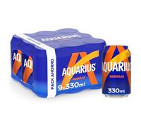 Aquarius Arancia 9x330ml (Pack 9 Lattine)