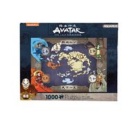 AQUARIUS Avatar Map Puzzle (1000 pezzi Jigsaw Puzzle) - Licenza ufficiale Avatar: The Last Airbender Merchandise & Collectibles - Glare Free - Precisione Fit - 50 x 60 cm