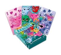 AQUARIUS Axolotl - Mazzo di carte a tema Axolotl per i tuoi giochi di carte preferiti, con licenza ufficiale Axolotl Merchandise & Collectibles