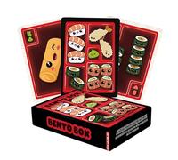 AQUARIUS Carte da gioco Bento Box - Mazzo di carte a tema Bento Box per i tuoi giochi di carte preferiti, prodotto con licenza ufficiale e oggetti da collezione