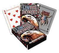 AQUARIUS Carte da gioco Lynyrd Skynyrd - Mazzo di carte a tema Lynyrd Skynyrd per i tuoi giochi di carte preferiti - Licenza ufficiale Lynyrd Skynyrd Merchandise & Collectibles