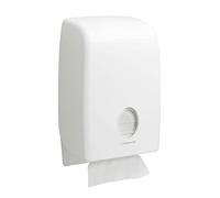Aquarius Dispenser di asciugamani intercalati Aquarius 6945-1 dispenser di panni di carta bianco, Intercalato