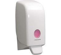 Aquarius Dispenser di detergente per mani Aquarius 6948-1 dispenser di detergente per mani con montaggio a parete bianco (adatto per ricariche da 1 litro)