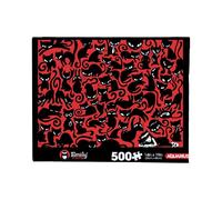 AQUARIUS Emily The Strange Puzzle (500 Piece Jigsaw Puzzle) - Glare Free - Precision Fit - Virtually No Puzzle Dust - Officially Licensed Emily The Strange Collectibles-14x19 in