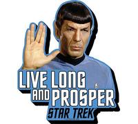 AQUARIUS ENT STAR TREK SPOCK QUOTE MAGNET MAGNETI