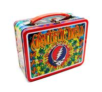 AQUARIUS Grateful Dead Fun Box - Robusta scatola di latta con manico in plastica
