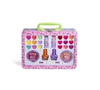 AQUARIUS MARTINELIA MY BEST FRIENDS COMPLETE BEAUTY CASE - Set da trucco per bambini con smalto, rossetto, cipria e blush, set regalo per ragazze