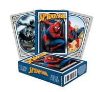 AQUARIUS Marvel Spider-Man Playing Cards - Spiderman Themed Deck of Cards for Your Favorite Card Games - Officially Licensed Marvel Comics Merchandise & Collectibles - Poker Size