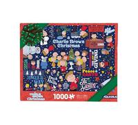 AQUARIUS Peanuts Charlie Brown - Puzzle da 1000 pezzi di carta da regalo (puzzle da 1000 pezzi), senza abbagliamento, vestibilità di precisione, prodotto e oggetti da collezione con licenza ufficiale,