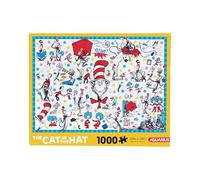 AQUARIUS Puzzle da 1000 pezzi con licenza ufficiale Dr. Seuss Merchandise & Collectibles - Senza abbagliamento - Precisione Fit - 50,8 x 71,1 cm