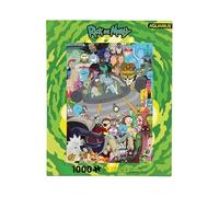 AQUARIUS Rick and Morty Cast Puzzle (1000 pezzi Jigsaw Puzzle) - Glare Free - Precisione Fit - Praticamente No Puzzle Dust - Licenza ufficiale Rick and Morty Merchandise & Collectibles - 50 x 50 cm
