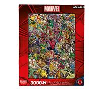 AQUARIUS Puzzle Marvel Spider-Man Villains (puzzle da 3000 pezzi) - Prodotto e oggetti da collezione con licenza ufficiale Marvel Comics, senza abbagliamento, vestibilità di precisione, 81,3 x 114,4