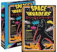 Aquarius Space Invaders Puzzle In Scatola 500 Pezzi 480mm x 350mm