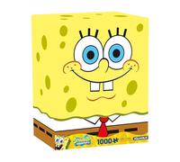 AQUARIUS Spongebob - Puzzle da 1000 pezzi per il 25° anniversario (puzzle da 1000 pezzi), senza abbagliamento, vestibilità di precisione, con licenza ufficiale Spongebob Squarepants, merchandising e