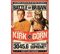 AQUARIUS Star Trek Kirk Vs Gorn Targa in latta