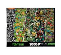 AQUARIUS TMNT Timeline - Puzzle da 3000 pezzi (puzzle da 3000 pezzi), senza abbagliamento, vestibilità di precisione, licenza ufficiale, prodotto e oggetti da collezione, 106 x 89 cm