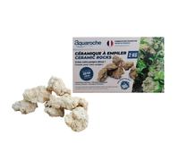 Aquaroche Ceramic Rocks 2 Kg - Rocce Ceramiche Porose per Acquari Marino e Dolce