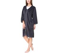 Aquarti Accappatoio Corto con Cerniera Maniche 3/4 Donna | Aquarti Accappatoio da Donna