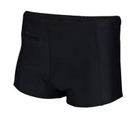 Aquarti Calzoncini da Bagno per Uomo Boxer con Tasca, Nero, 6XL