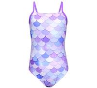Aquarti Costume Piscina | Costume Intero Bambina con Bretelle Sottili Regolabili