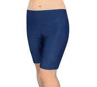 Aquarti Donna Pantaloncini da Bagno Taglie Grandi, Blu Scuro, 56