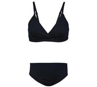 Aquarti Girls Costume da Bagno Bustier Bikini Set Bambine e Ragazze Due Pezzi, 039 Jacquard a Pois Nero, 164
