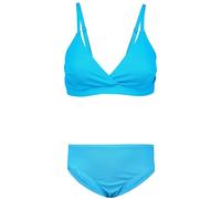 Aquarti Girls Costume da Bagno Bustier Bikini Set Bambine e Ragazze Due Pezzi, 039 Jacquard a Pois Turchese, 164