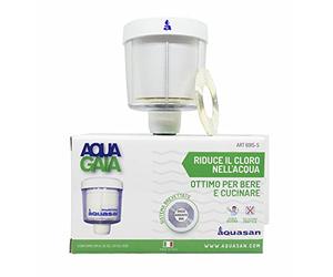 Aquasan 6915 Filtro Rubinetto Ottimo per Bere e Cucinare, Bianco
