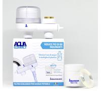 AQUASAN Aquacompact Nuovo Kit 2000 Litri - Filtro Rubinetto Anticalcare con 2 Ca