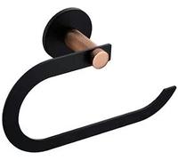 Aquasanit Astral Porta Salviette Da Parete Con Anello Nero/ram Codice Prod: A213160nr