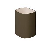 Aquasanit - Bicchiere Ceramica e Legno - Serie Twin - QC4100 - Marrone