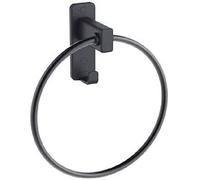 Aquasanit Blend Porta Salviette Ad Anello Nero Opaco Codice Prod: A212160ne