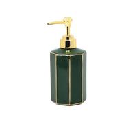 Aquasanit - Dispenser Verde e Oro in Ceramica - Serie Smeraldo - QH2120NO