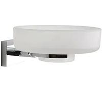 Aquasanit Smart Porta Sapone A Parete In Vetro Satinato Codice Prod: A74110cr21ca