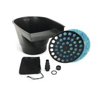 Aquascape Filtro per laghetto e Cascata, filtrazione Meccanica e Biologica efficiente, Compatto | 77020, Nero