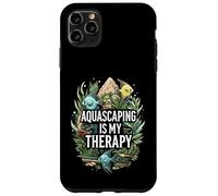 Aquascaping Is My Therapy Aquarium Fish Tank Hobby Custodia per iPhone 11 Pro Max