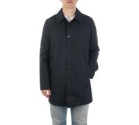 Aquascutum Black Cotton Mens Coat - IT56 | 3XL