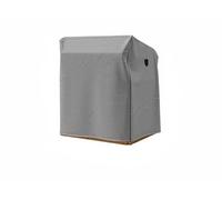 Aquashield Copertura Poltrona da Spiaggia 150x105xH165/140 CM Grigio Luce, 100%