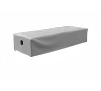 Siena Garden AquaShield - Telo protettivo per sdraio, con sistema Active Air, 210 x 75 x 40 cm, colore: grigio argento
