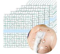 AQUASHIELDING Protezione per Doccia, Copertura per Doccia per catetere per dialisi, Protezioni per Doccia per catetere PD Porta per dialisi cerotto Impermeabile per ferite per la Doccia (50 Pezzi)